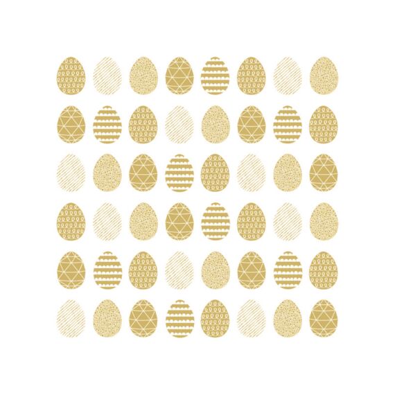 Ppd Pure Easter Eggs Servietten 33X33Cm - 20 Stuks