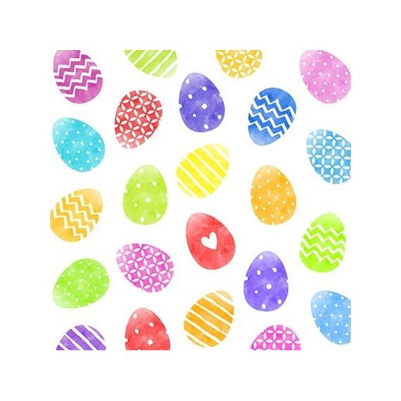Ppd Colorful Easter Servietten 33X33Cm - 20 Stuks