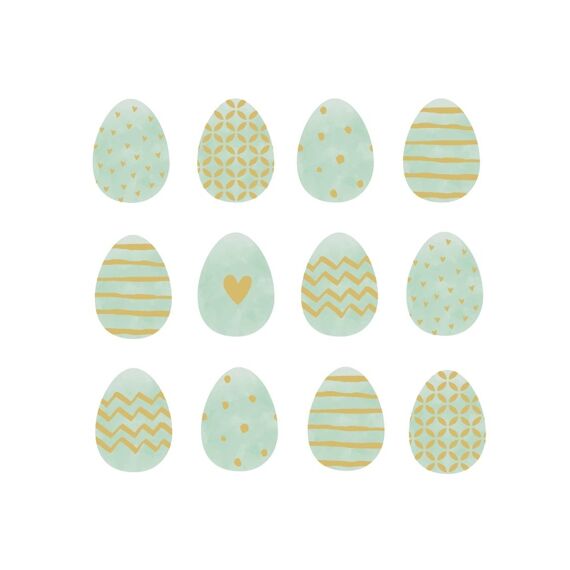 Ppd Easter Dream Pastel Green Servietten 33X33Cm - 20 Stuks