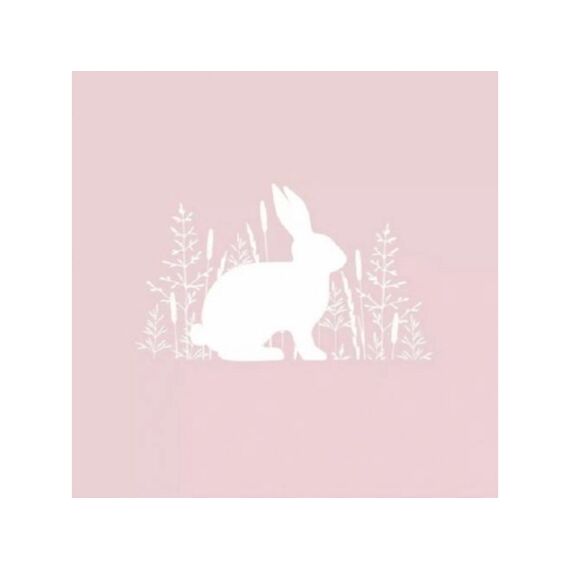Ppd Pure Easter Rose Servietten 33X33Cm - 20 Stuks