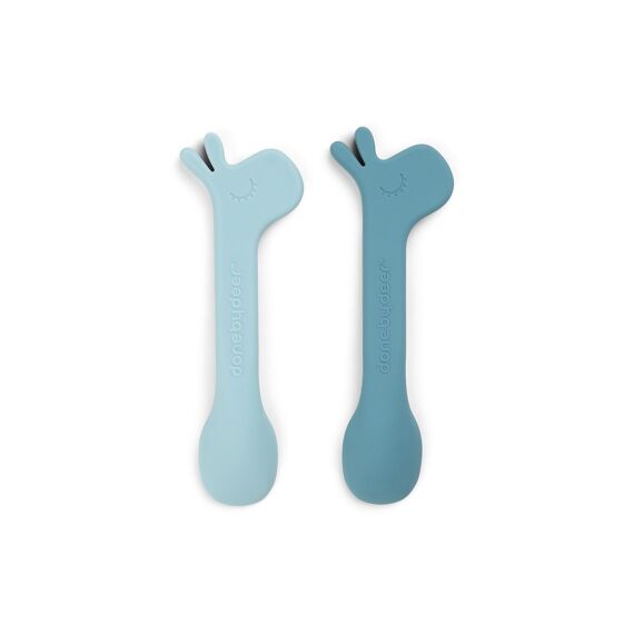 Done By Deer Silicone Lepel 2pack Lalee Blue