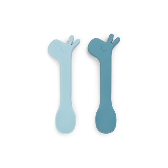 Done By Deer Silicone Lepel 2pack Lalee Blue