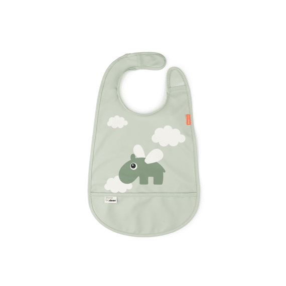 Done By Deer Slabbetje Happy Clouds Green
