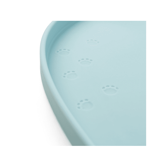 Done By Deer Hoge Rand Silicone Placemat Elphee Blue