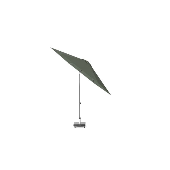 Platinum Lisboa Parasol Alu 3M Rond Anthracite/Olive