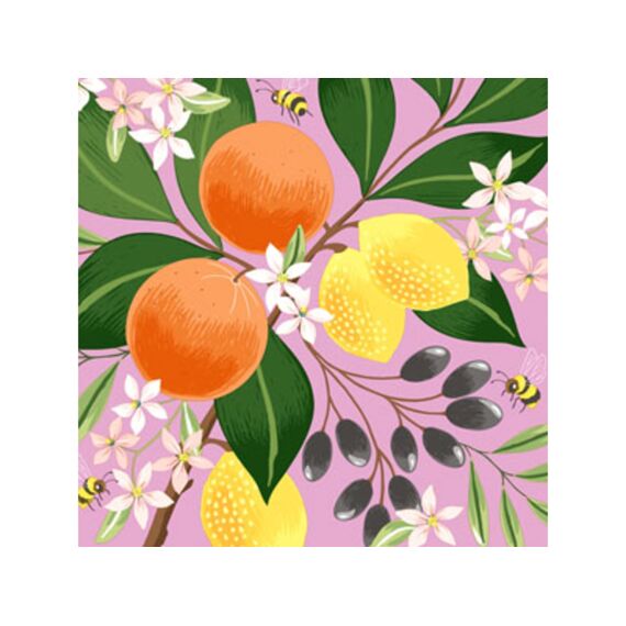 Duni Servet 33X33Cm 20 Stuks Exotic Fruits