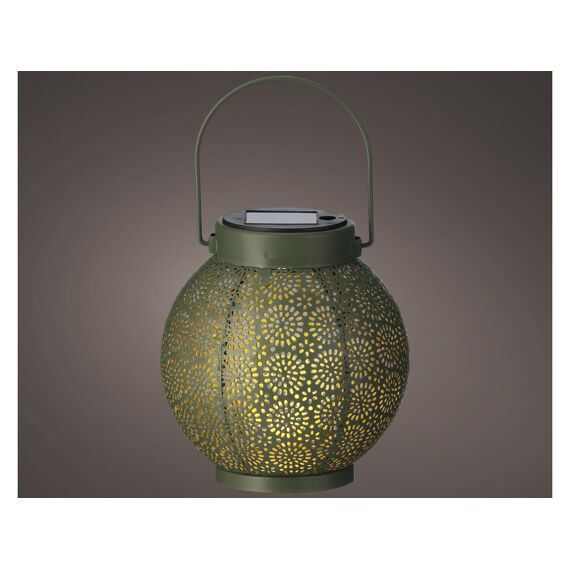 Solar Lantaarn Dia14.00-H16.00Cm-1L Green/Gold