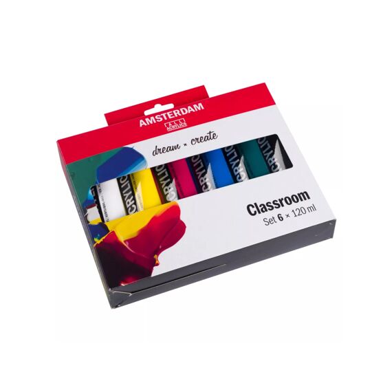 Talens Amsterdam Acrylset Klas 6X120Ml