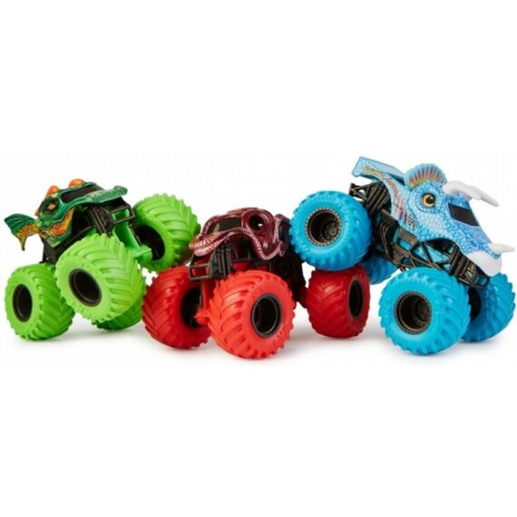 Monster Jam 3-Pack Charged Beasts 1:64