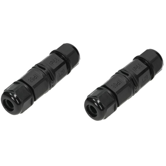 2 Cable Connector Ip68  2X1²