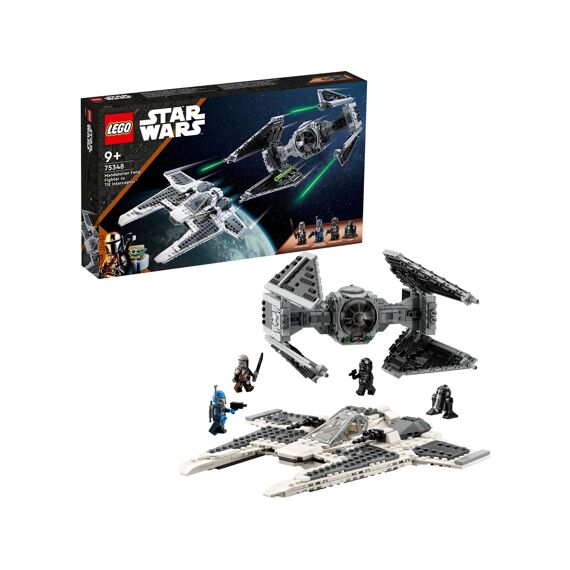 LEGO Star Wars 75348 Mandalorian Fang Fighter Vs Tie Interceptor