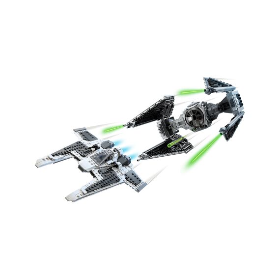 LEGO Star Wars 75348 Mandalorian Fang Fighter Vs Tie Interceptor