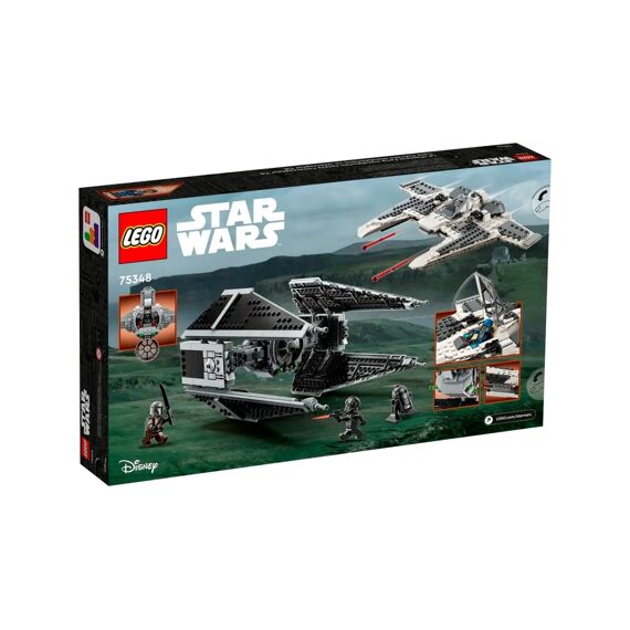 LEGO Star Wars 75348 Mandalorian Fang Fighter Vs Tie Interceptor