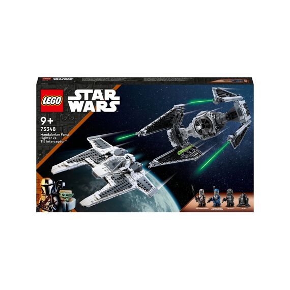 LEGO Star Wars 75348 Mandalorian Fang Fighter Vs Tie Interceptor