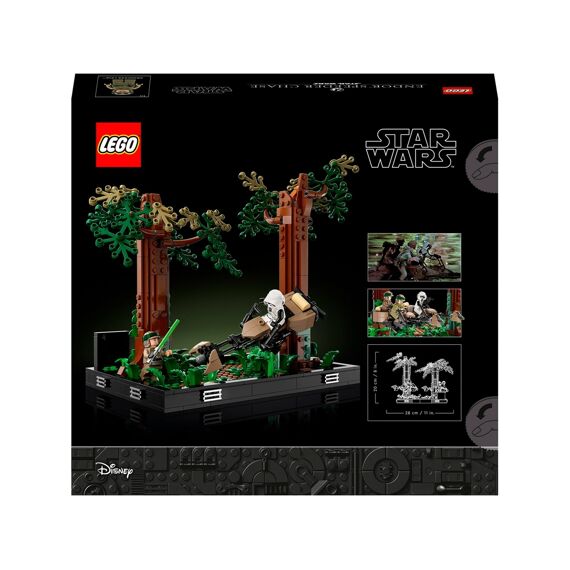 LEGO Star Wars 75353 Endor Speederachtervolging Diorama