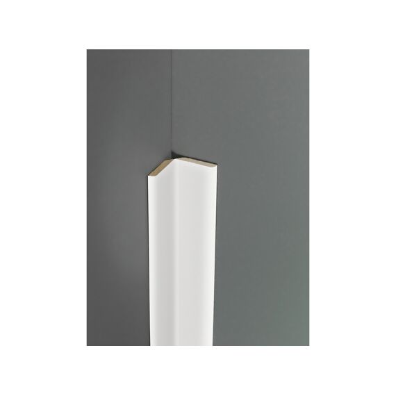 Maestro Kniklijst 2X50X2700Mm Noble 00024 Crystal White