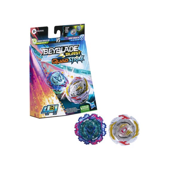 Beyblade Burst Quadstrikes Dual Pack Assortiment Prijs Per Stuk