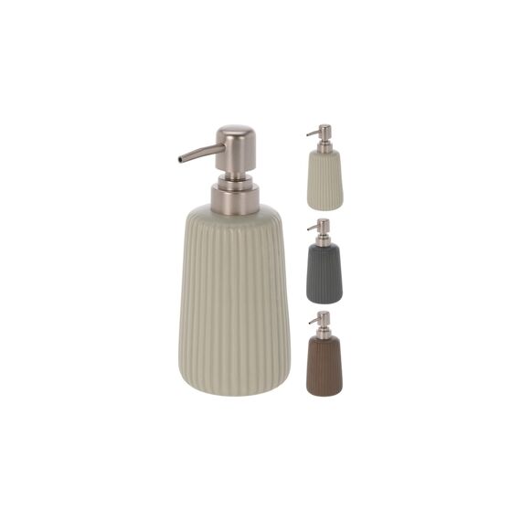 Zeepdispenser Aardewerk 3 Assortimenten Prijs Per Stuk kleur