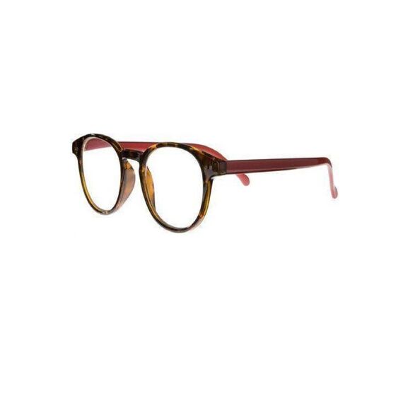 Icon Eyewear Boston Leesbril Demi Rode Poten + 2.00