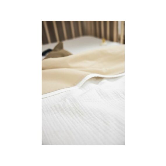 Meyco Hydrofiele Wieglaken 75X100Cm Pre-Washed Uni Offwhite