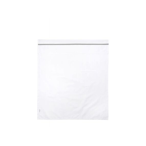 Meyco Laken Wieg 75x100cm Wit Bies Grijs