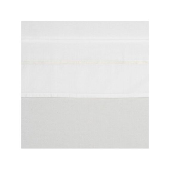 Meyco Laken Wieg 75x100cm Wit Bies Velvet Offwhite