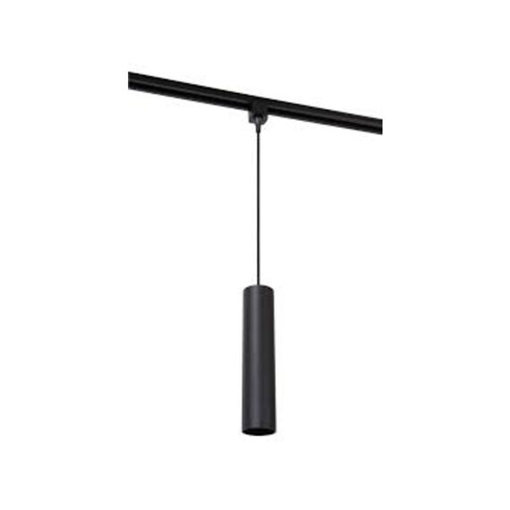 Lucide Track Floris Hanglamp - 1-Fase Railsysteem / Railverlichting - 1Xgu10 - Zwart (Uitbreiding)