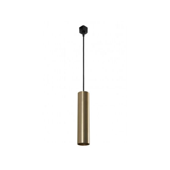 Lucide Track Floris Hanglamp 1-Fase Railsysteem / Railverlichting 1Xgu10 Mat Goud(Uitbreiding)