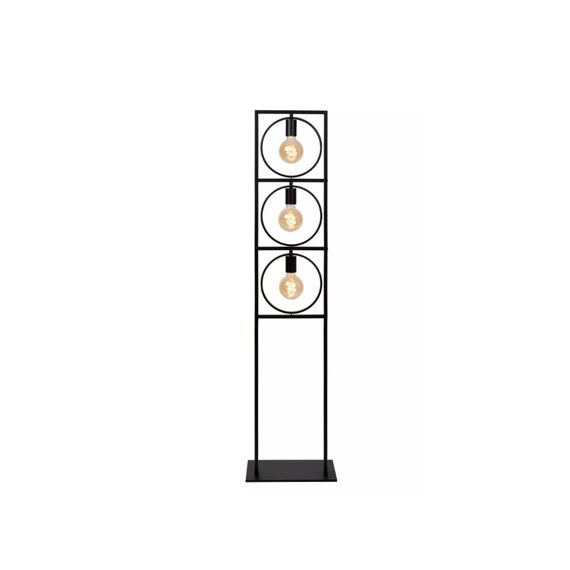 Lucide Suus  Vloerlamp  3Xe27  Zwart