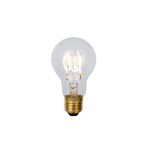 Lucide A60 Filament Lamp Ø 6 Cm Led Dimbaar E27 1X5W 2700K Transparant