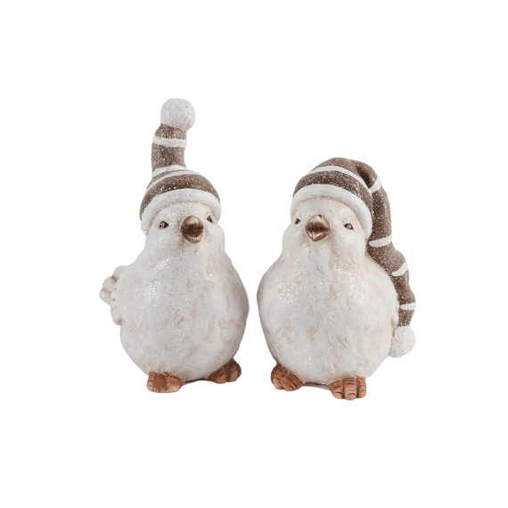 Vogel Kjell S Wit/Zwart L7,5B13,5H15,5Cm 2 Assortimenten Prijs Per Stuk