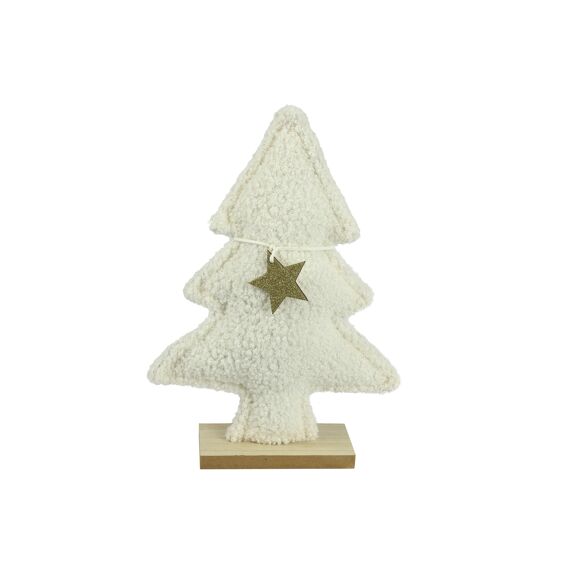 Kerstboom Ellabritt L Wit L21B6H30Cm