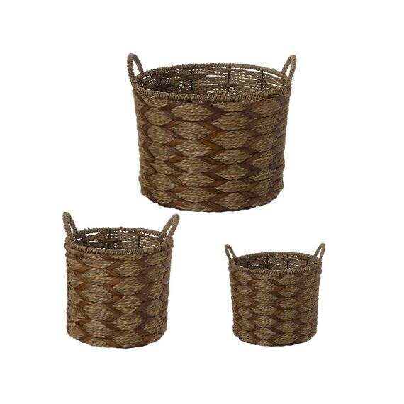 Basket Torbay Grass M 27Cm Natural/Brown