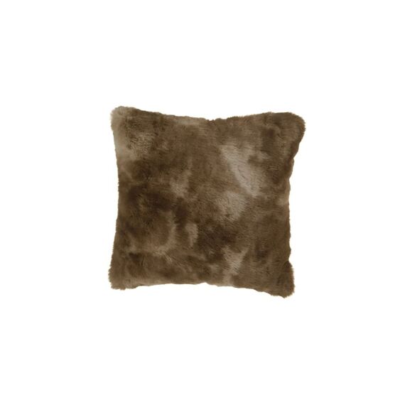 Cushion Cozy Fake Fur 45X45Cm Brown