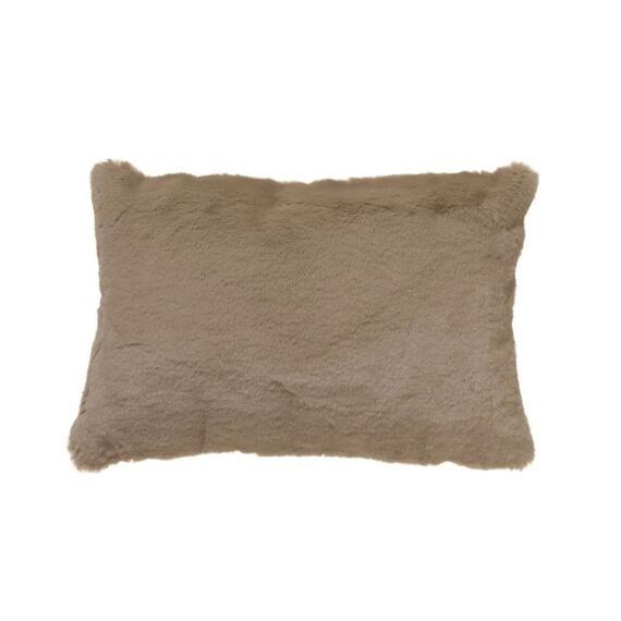 Cushion Cozy Fake Fur 40X60Cm Gold