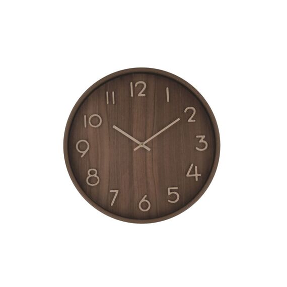 Wall Clock Tarma 40Cm Brown