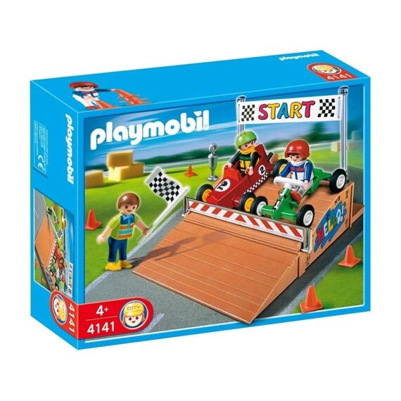 Playmobil 4141 Compactset Gocart Race