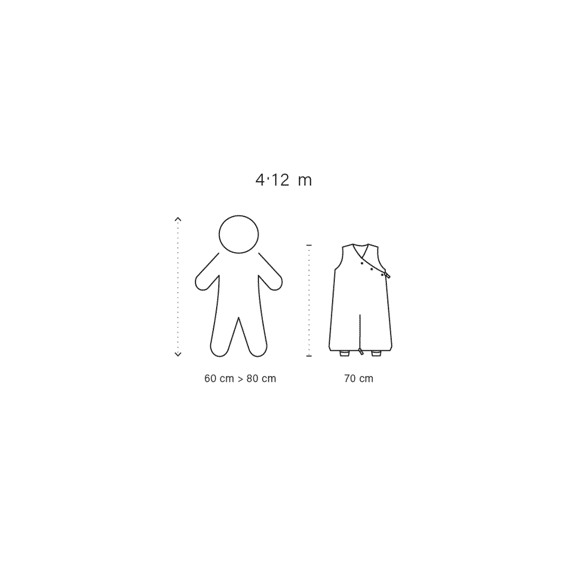 Bemini Magic Bag Slaapzak 4-12M Jersey Oupss 76 Tog 0.5