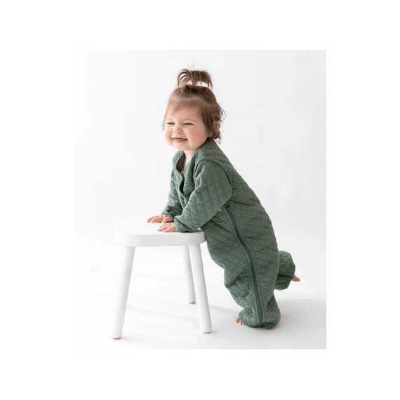 Bemini Magic Bag Slaapzak 4-12M Pady Quilted Jersey Quilt 78 Green Tog 1.5
