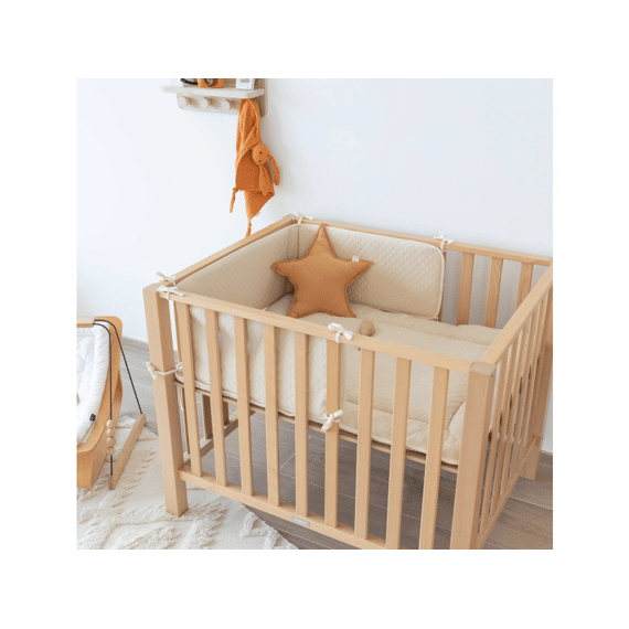 Bemini Bed En Parkomrander 30/180Cm Quilt 29 Cream