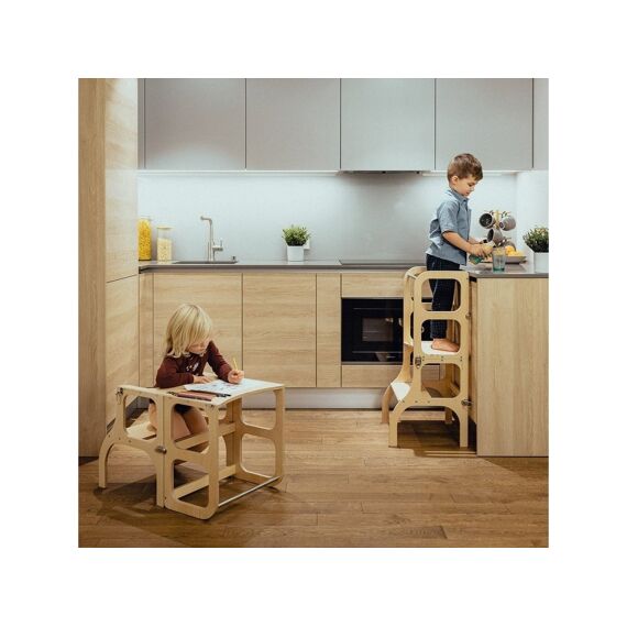 Ette Tete Leertoren Step N Sit Wooden