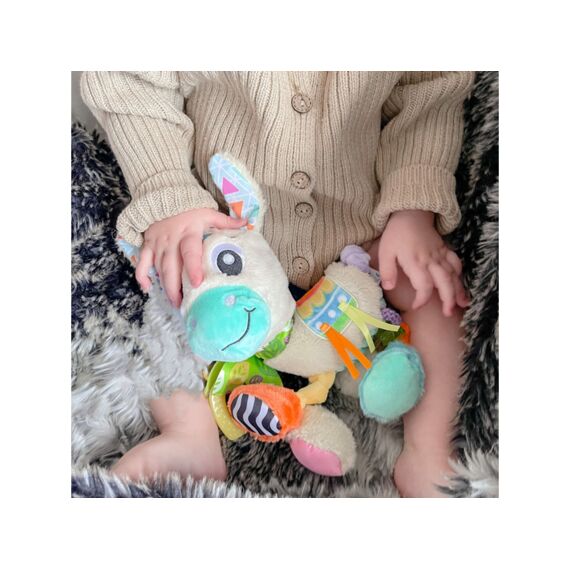 Playgro Hangspeeltje Sensory Friends Lupe Lama