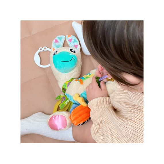 Playgro Hangspeeltje Sensory Friends Lupe Lama