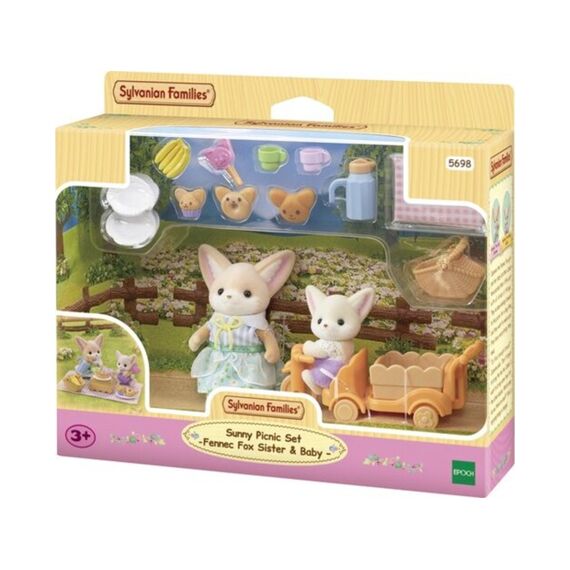 Sylvanian Families Picknick Set Woestijn Zus Baby