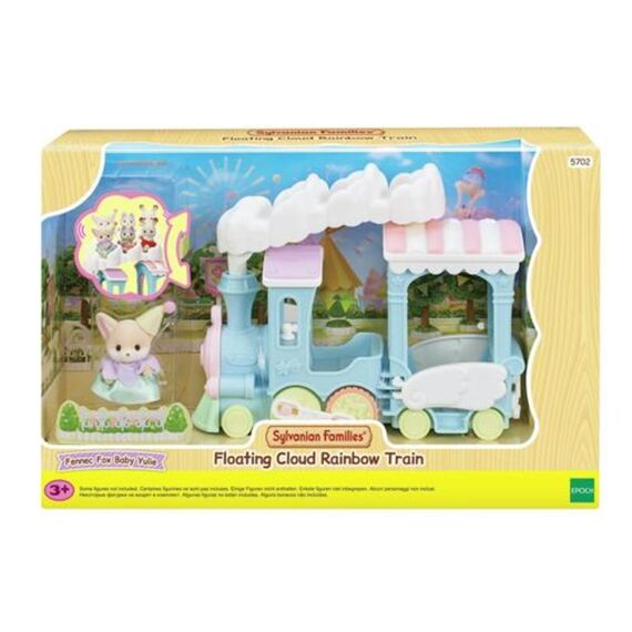 Sylvanian Families Wolken Regenboog Trein