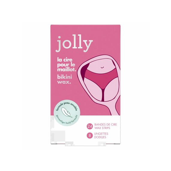 Jolly Bikini Wax Strips 24+8St