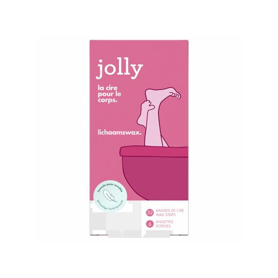 Jolly Body Wax Strips 32+6St