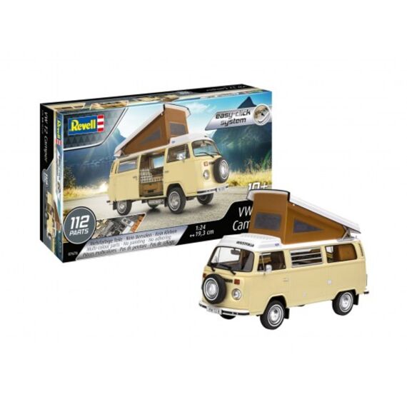 Revell 07676 Vw T2 Camper Easy-Click-System