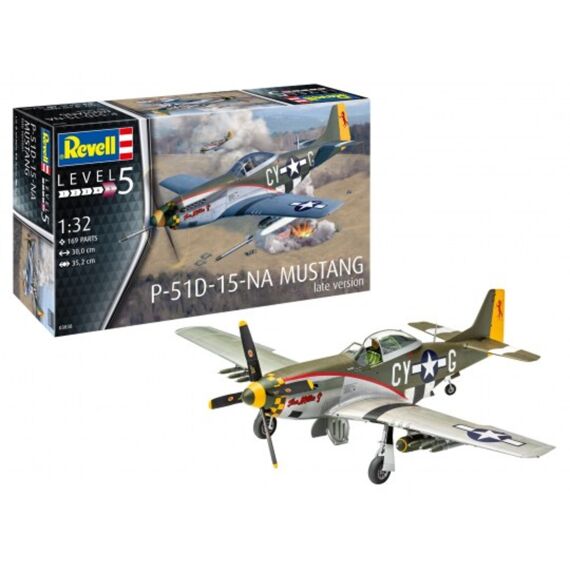 Revell 03838 P-51D-15-Na Mustang Late Version