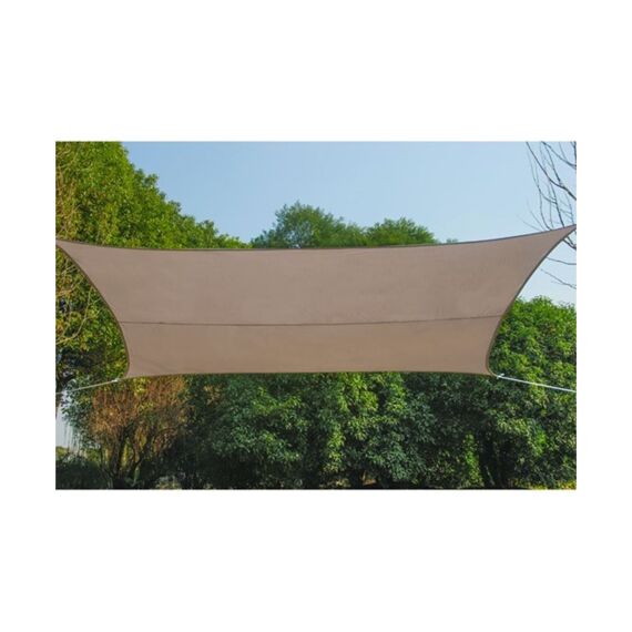 Practo Garden Schaduwzeil Polyester 5X5M Taupe